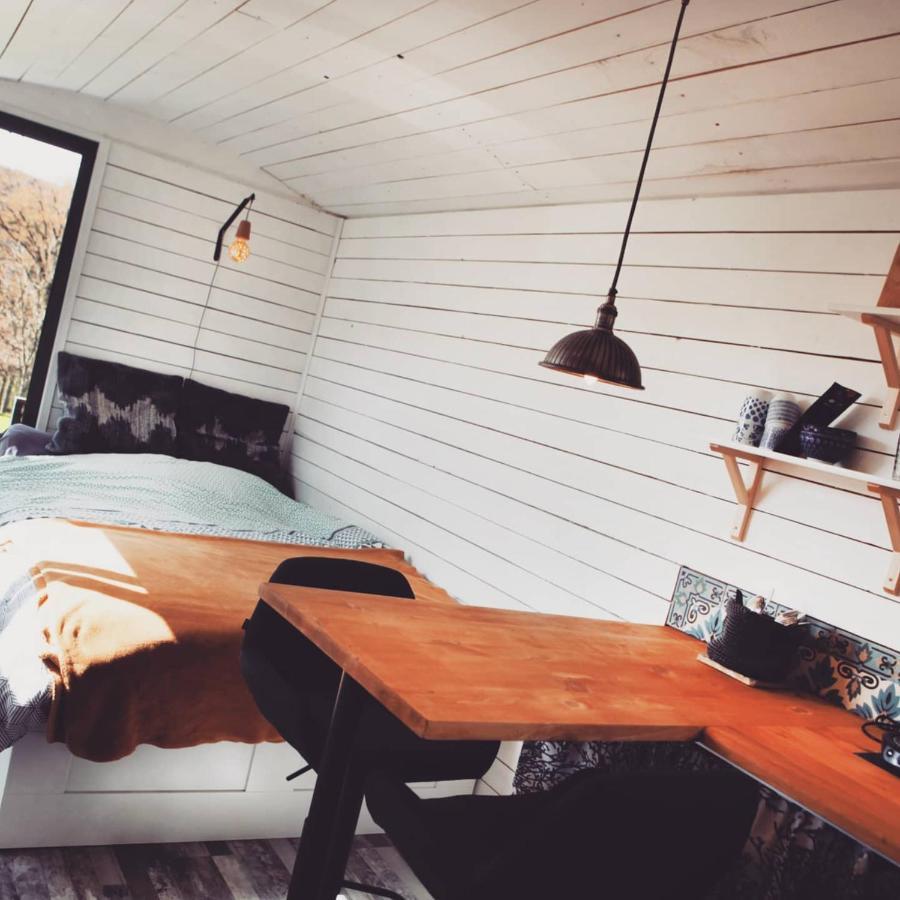 La Roulotte De L'Atelier Appartement Durbuy Buitenkant foto