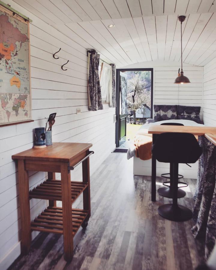 La Roulotte De L'Atelier Appartement Durbuy Buitenkant foto